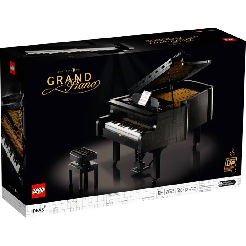現貨LEGO 21323 Grand Piano 鋼琴 全新未拆 盒況極佳