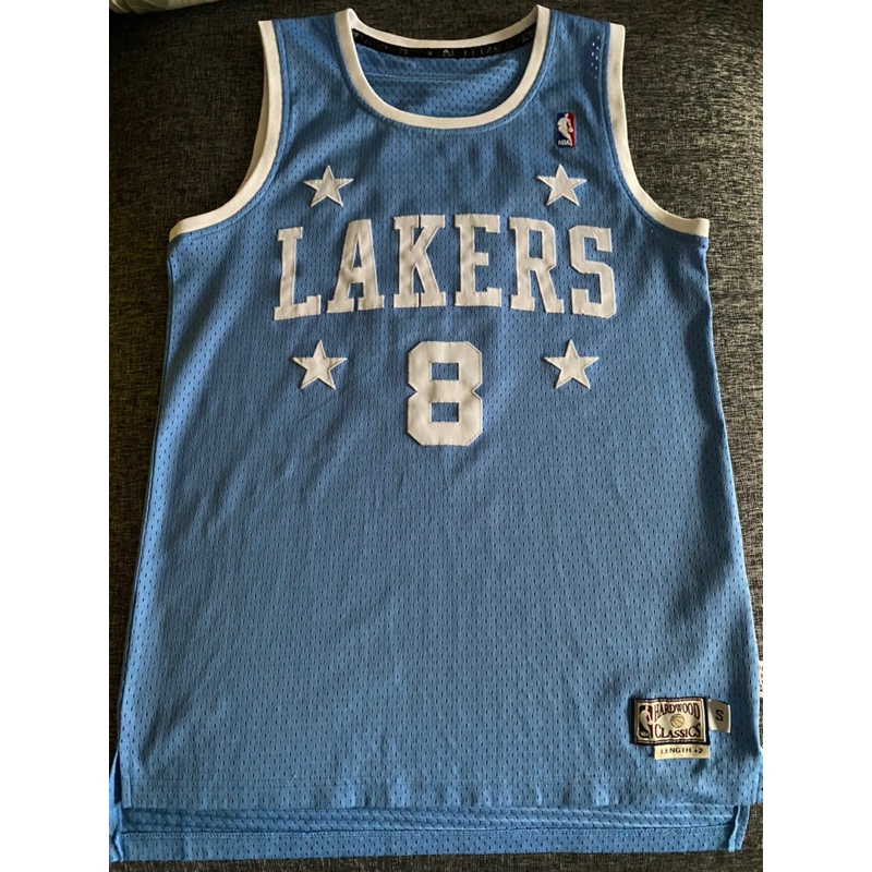 NBA 球衣 Kobe Bryant 湖人水藍四星 adidas 台版S