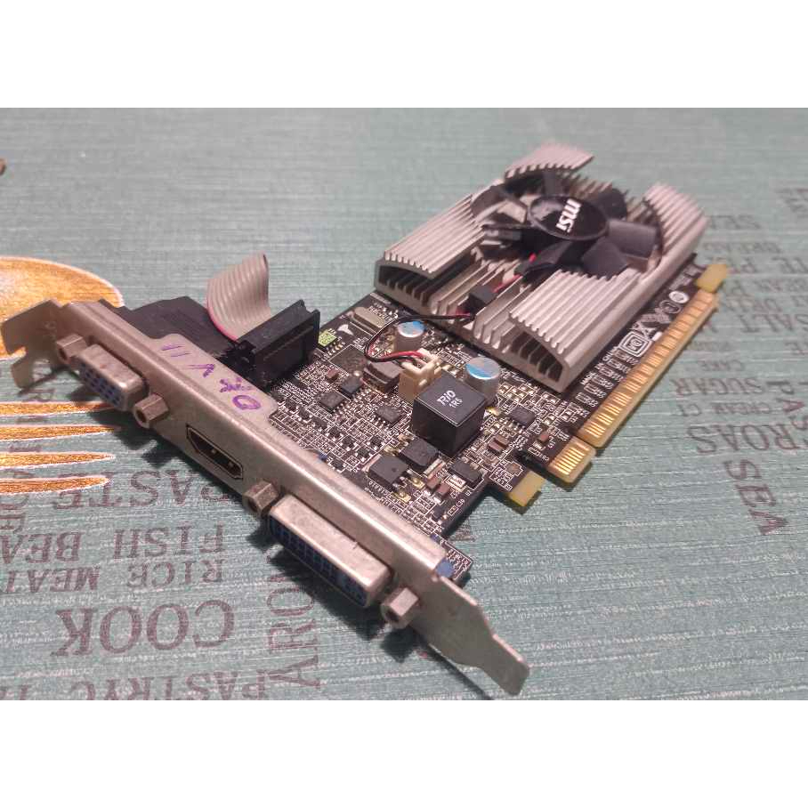 【老農夫}  MSI 微星  N210 MD 1G  DDR3 PCIE 顯示卡