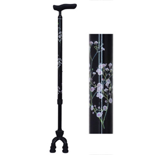 日本SHIMA拐杖【碳纖維╱可動式四點杖】滿天星 免運👍