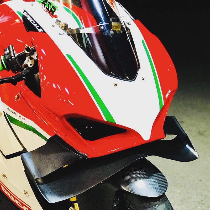 翰林🆁🅰🅲🅸🅽🅶二輪 ASR Ducati Panigale V2 V4 V4S V4R 杜卡迪 GP 定風翼 導流翼