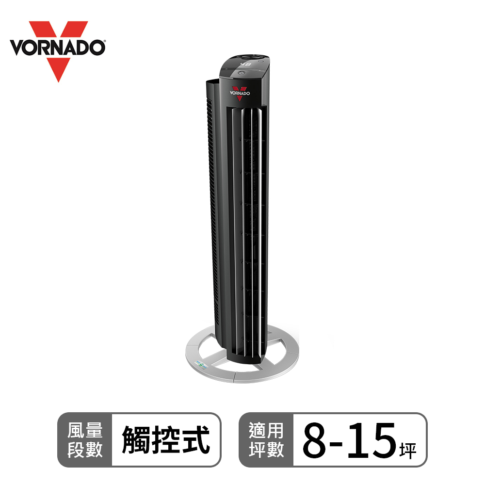 Vornado NGT33DC-TW DC直流渦流斜塔式循環扇 8-15坪 黑色