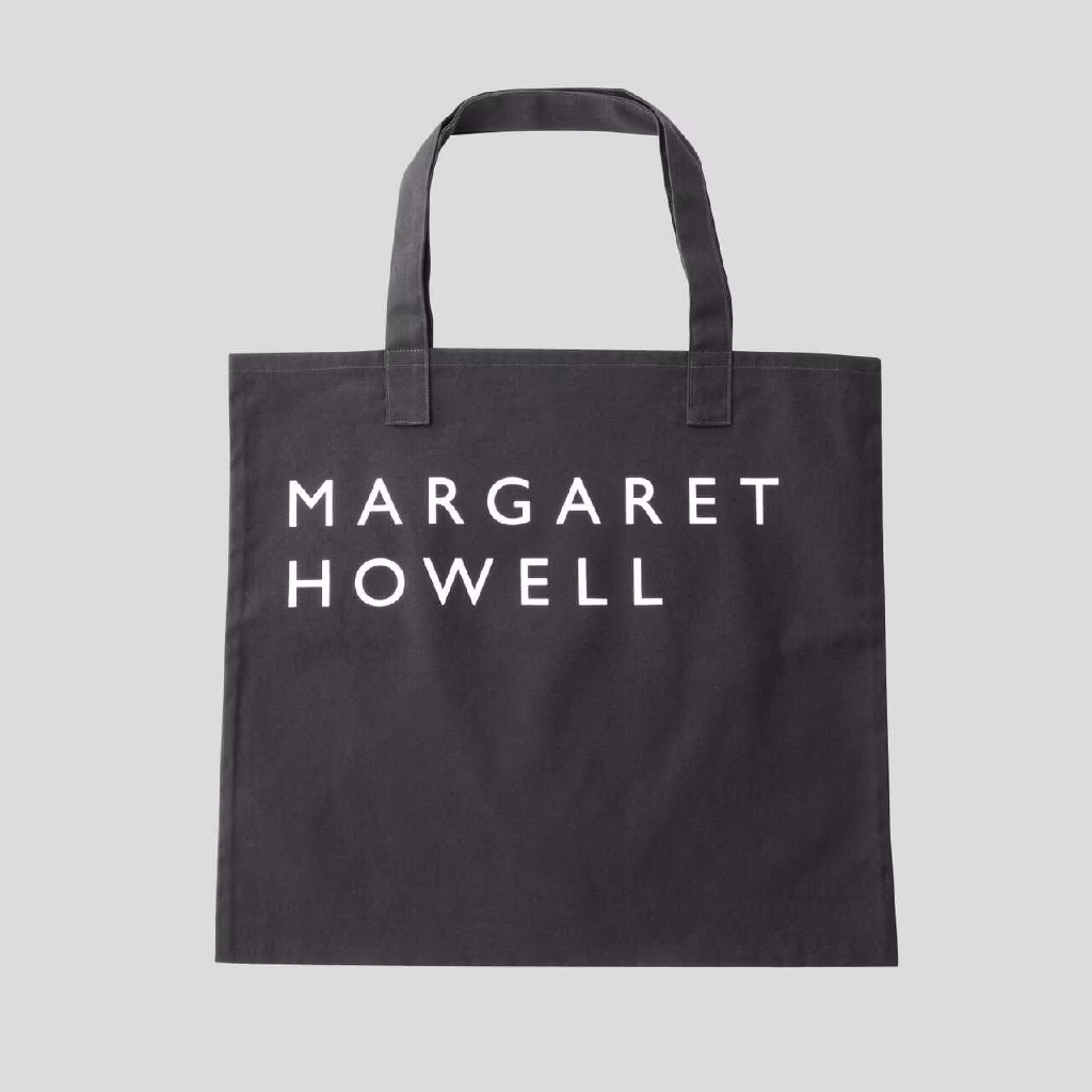 『現貨在台』全新正品 MARGARET HOWELL COTTON LOGO 托特包 帆布袋 日本製