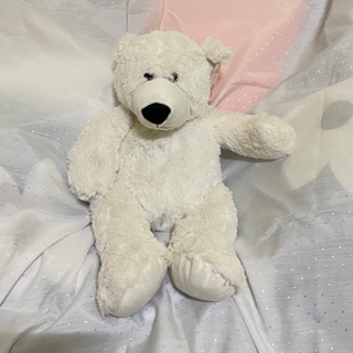可愛動物 海洋動物 北極熊 白熊 絨毛娃娃 玩具 小袋子