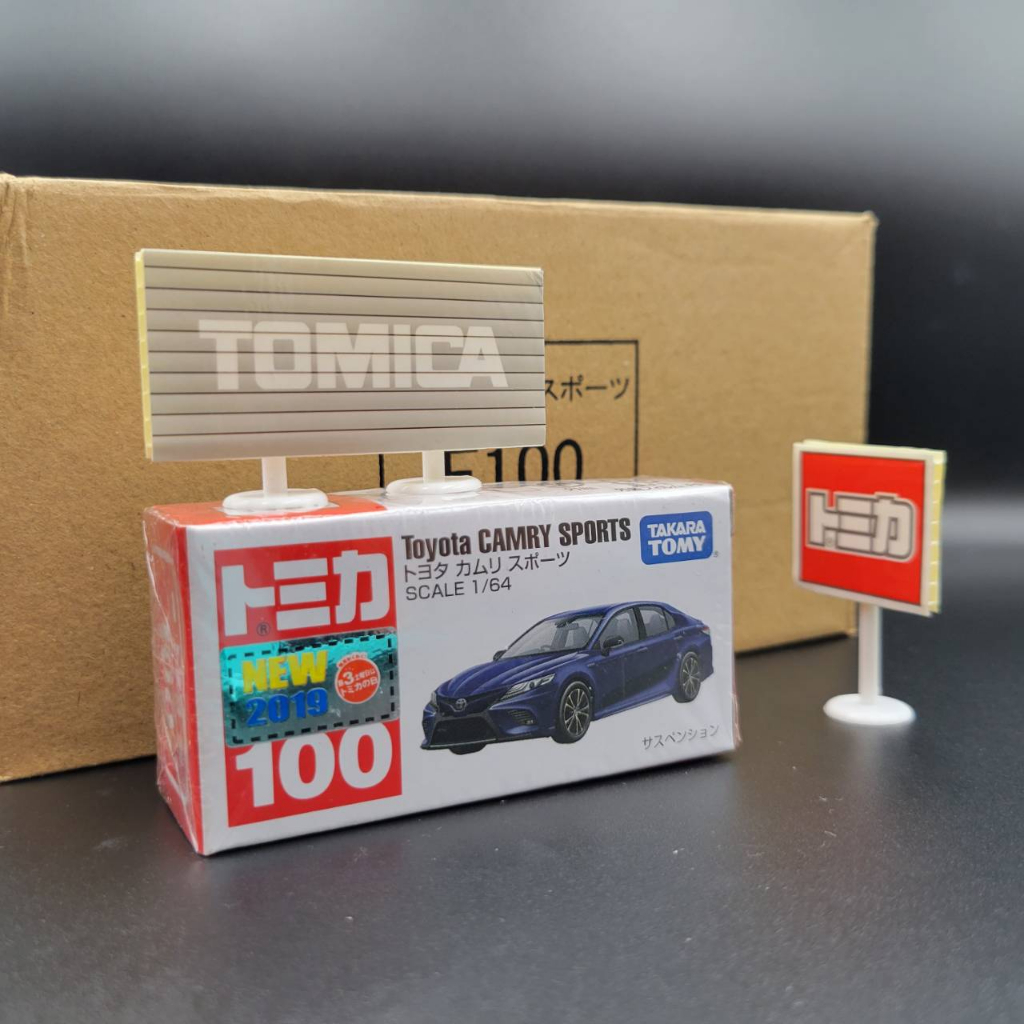 Tomica No.100 Toyota CAMRY SPORTS♪全新♪日貨♪新車貼♪未拆封♪附膠盒