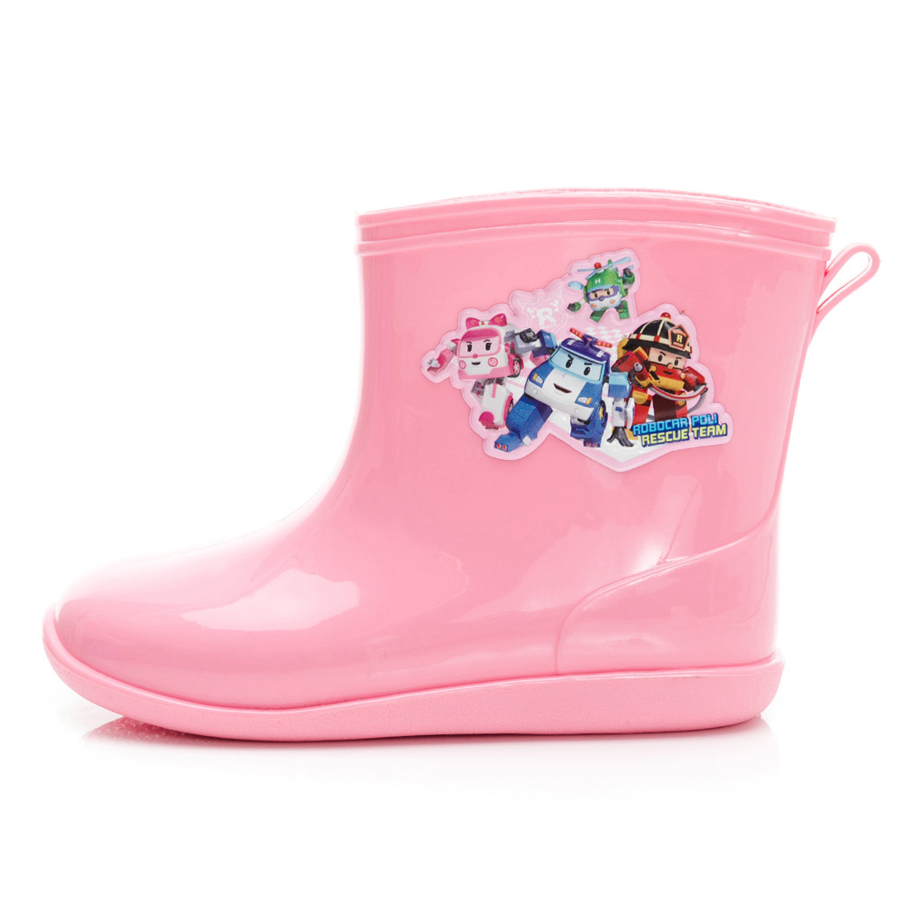 POLI poli 波力 安寶 雨鞋 短筒雨靴 兒童雨鞋 提把雨鞋 童鞋 鞋 女童 韓國 正版