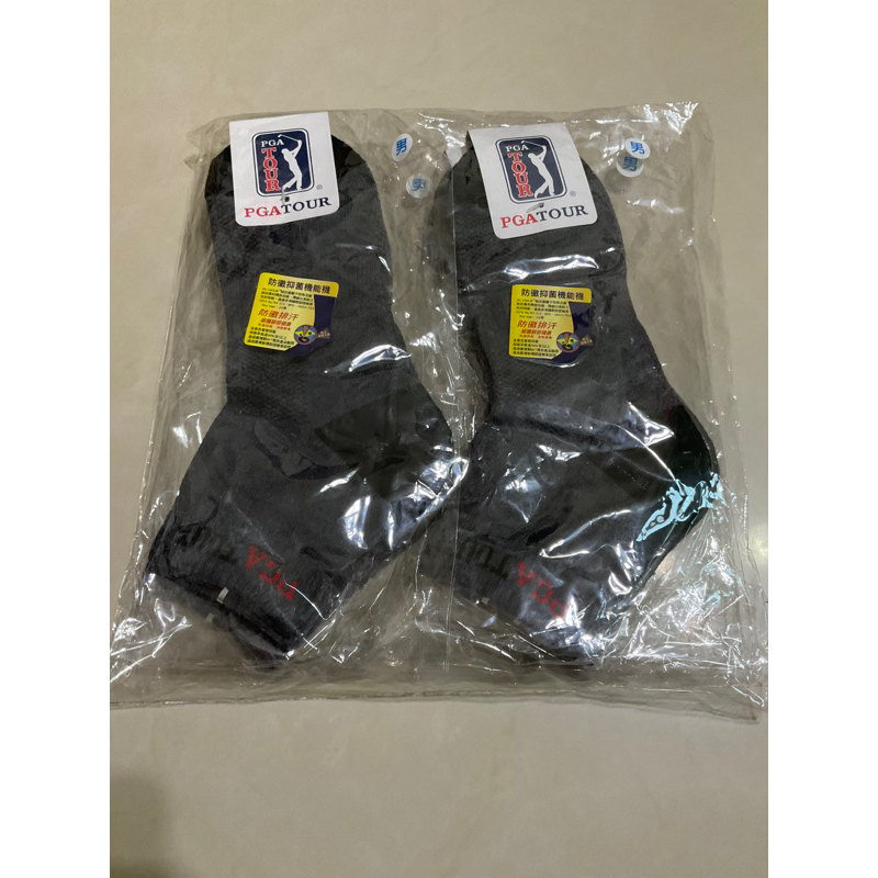 PGA TOUR 防黴抑菌吸濕排汗機能襪 男襪 台灣製造
