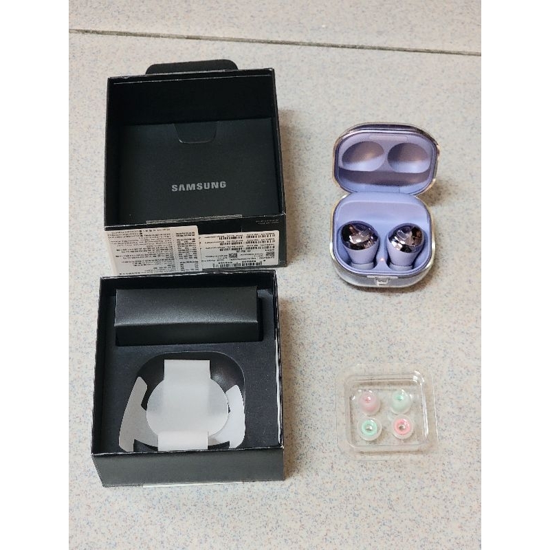 Samsung 三星 Galaxy Buds Pro 真無線藍芽耳機 含透明保護殼和耳塞 紫色