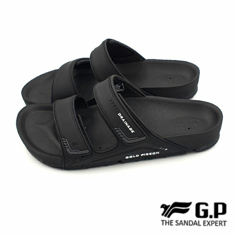 【米蘭鞋都】G.P 阿亮代言 (女) 防水 透氣 機能柏肯拖鞋 柔軟 速乾 G3753W 黑 另有黑粉色