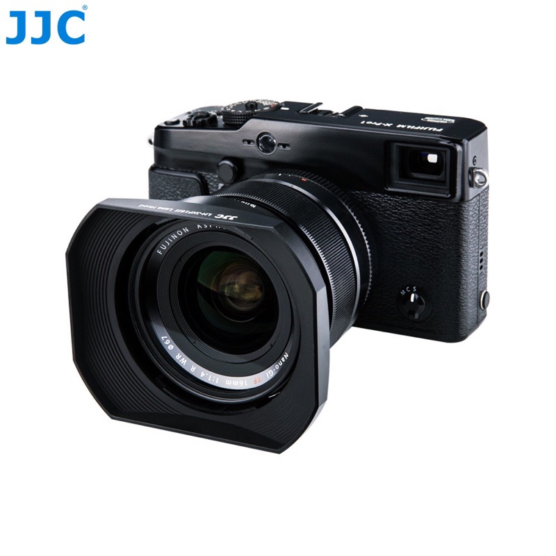 JJC LH-XF16 18-553/35金屬方形遮光罩 富士 Fujinon XF 16mm F1.4 R WR 鏡頭