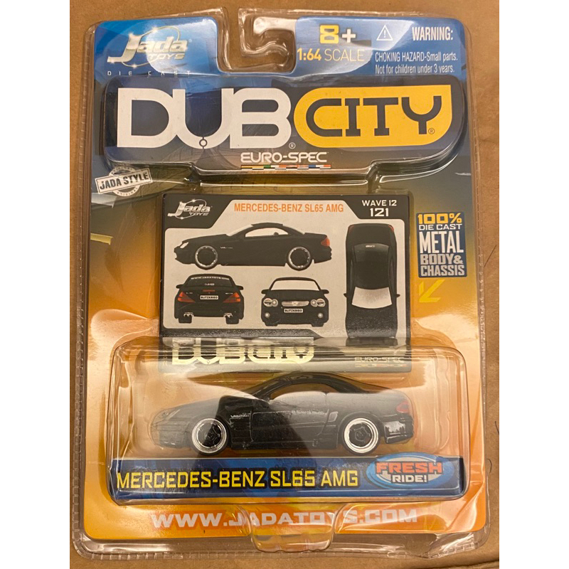 Jada 1/64 dub city BENZ SL65 AMG