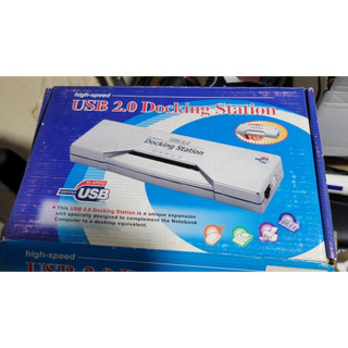 USB2.0 DOCKING RS232 9PIN PRINTER 25PIN 有線網路 PS2介面 280元