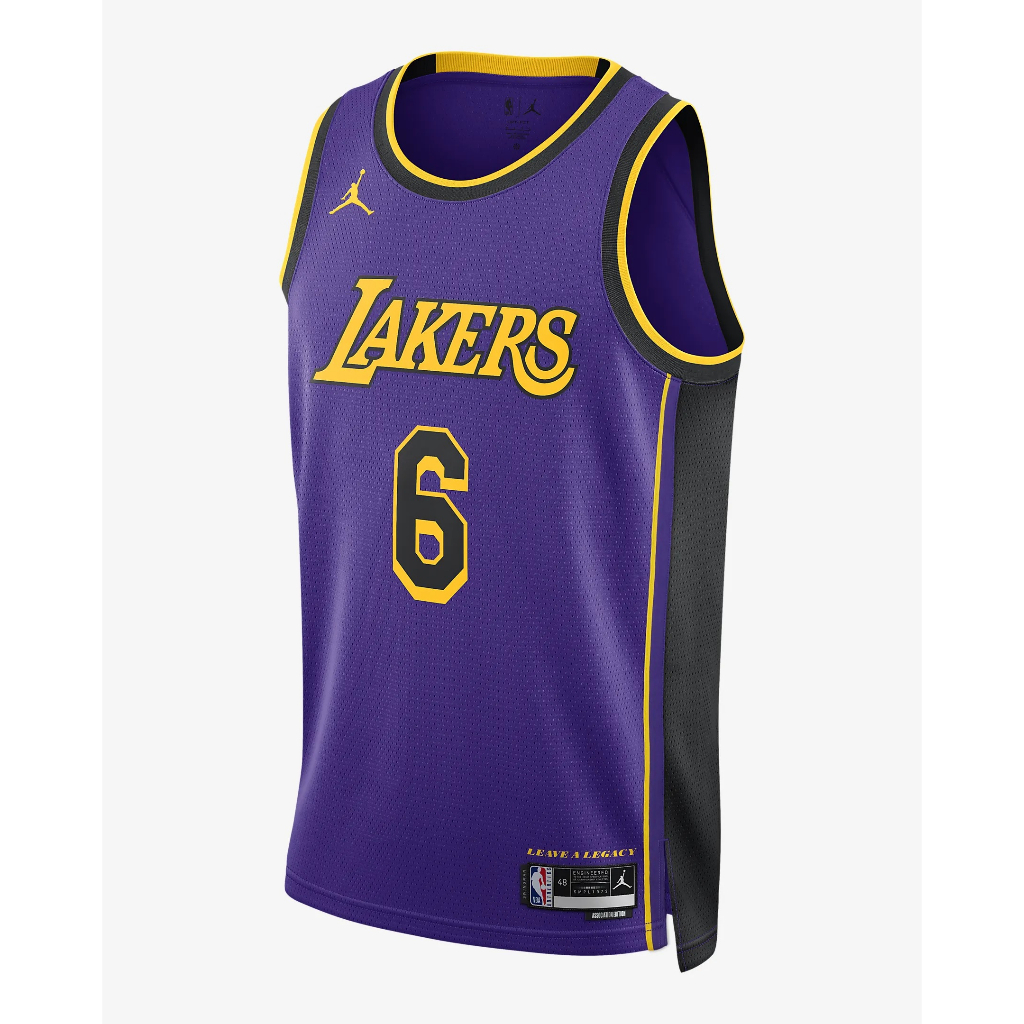 S.G NIKE NBA DRY DO9530-505 LEBRON JAMES LAKERS 紫色 湖人隊 球衣