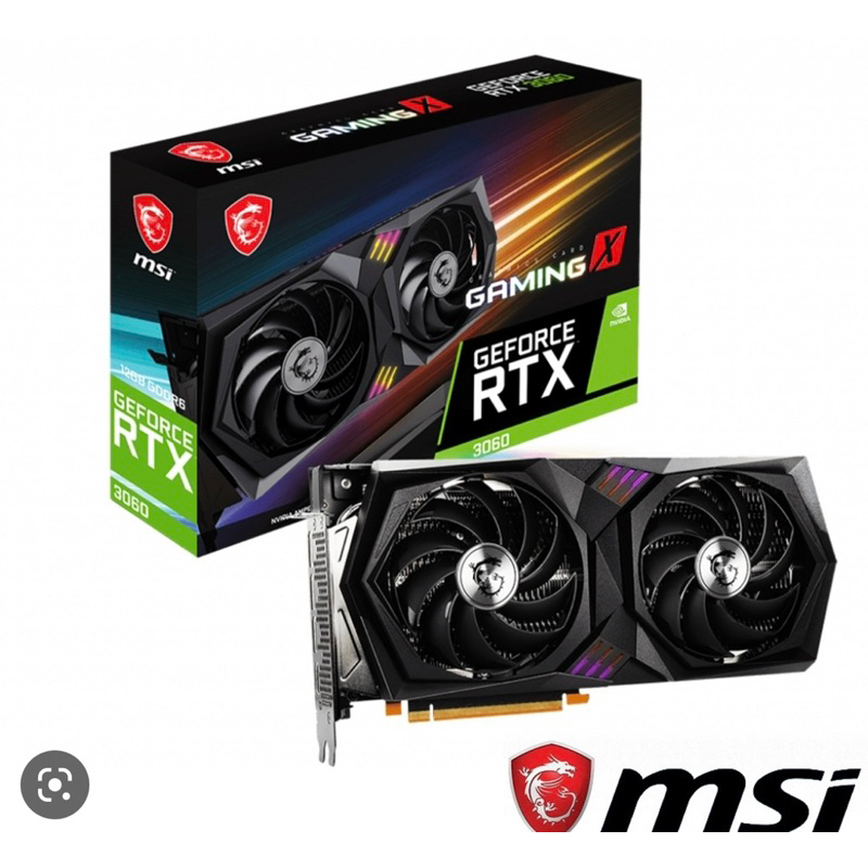 【MSI 微星】GeForce RTX 3060 GAMING X