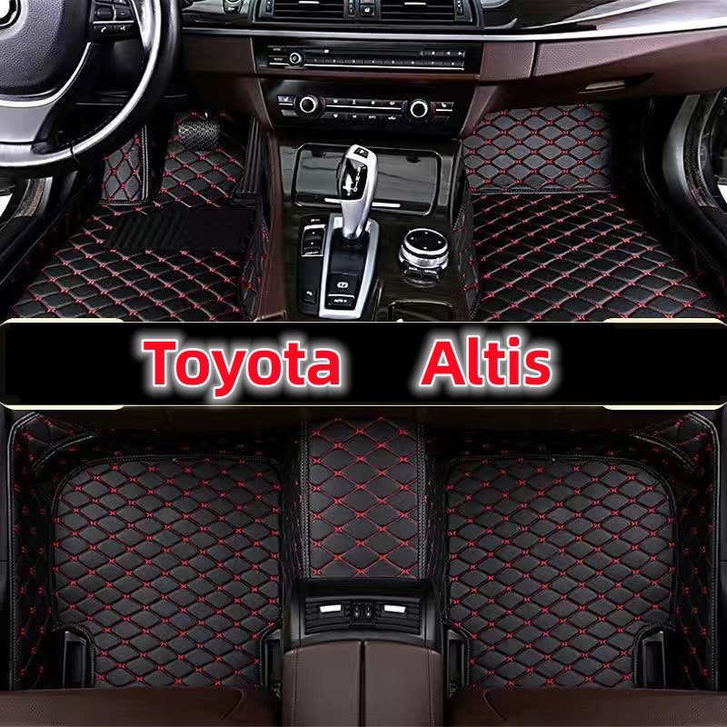 Toyota Altis 腳踏墊 01-23年 豐田Altis  9代/10代/11代/12代地毯 阿提斯汽車腳踏墊
