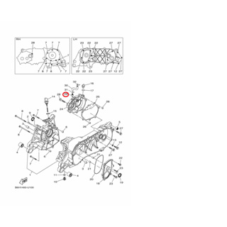 YAMAHA 原廠 新勁戰 六代 BWS 七期 FOCRE 2.0 N MAX 溢氣管 料號：B6H-E5371-00