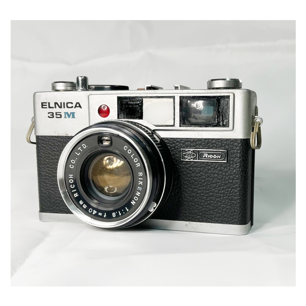 [收藏品#1] RICOH ELNICA 35M傳統底片相機 JAPAN~值得收藏~故障品~ 故障品 #1