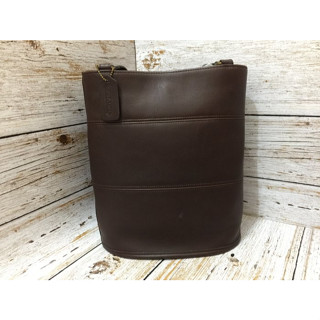 【哈極品】極新美品《COACH 直立小水桶包-咖啡》