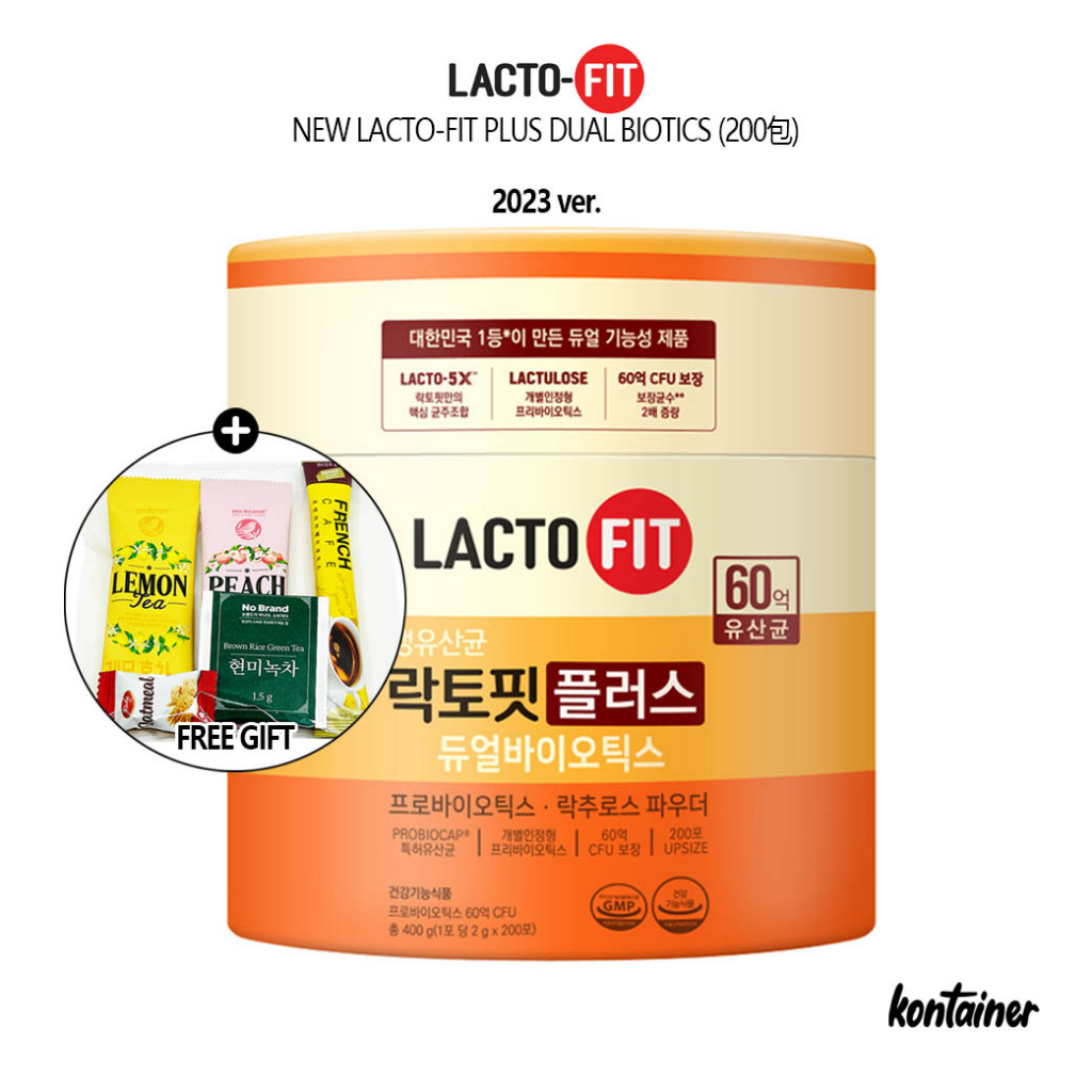 [LACTO-FIT] 加強 升級版 鐘根堂 LACTO FIT PLUS 5X 腸健康生 益生菌19 200包