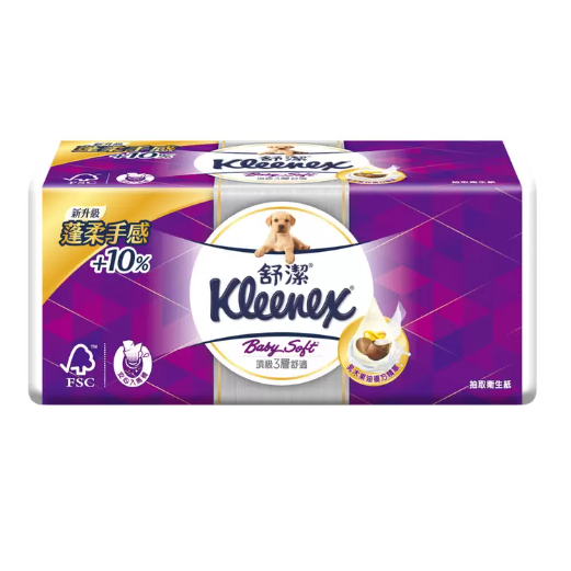 Kleenex 舒潔三層抽取式衛生紙 1包100抽 拆售 COSTCO代購