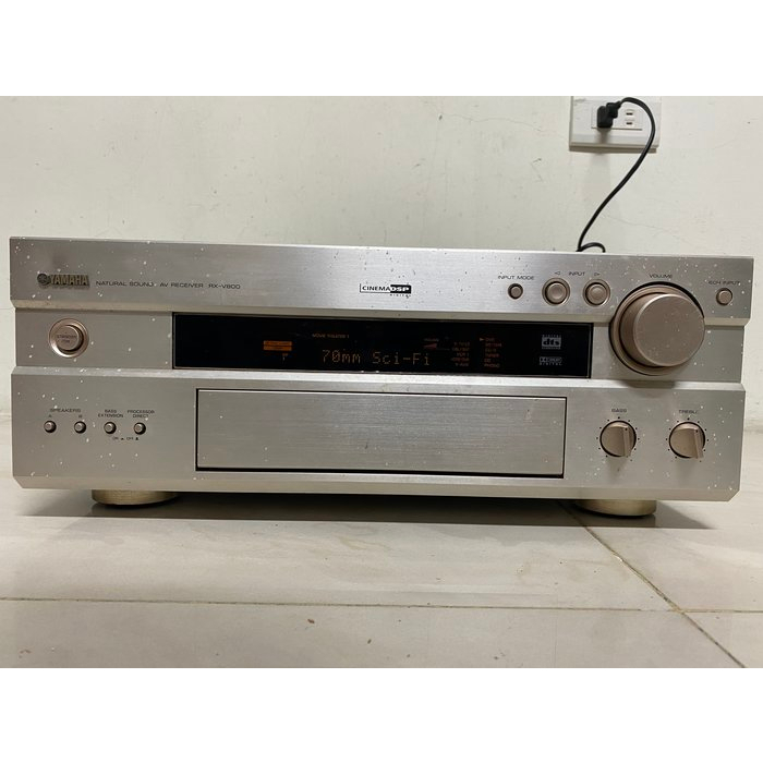YAMAHA RX V800 收音/AV環繞擴大機 家庭劇院 6.1聲道 /全機內外乾淨~全新代用遙控器