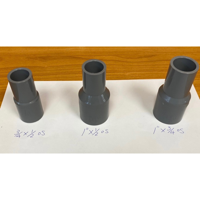 【新復發】 南亞 塑膠 零件 塑膠管材 水管材料 1” X 1/2” 3/4” 大小頭 接頭 彎頭套銅 管帽 閥接頭
