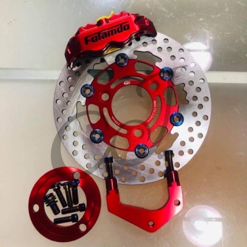 CJ Ebike kit 戰斧 電動車 sepeda listrik 改碟剎 碟盤 F disc break 27mm
