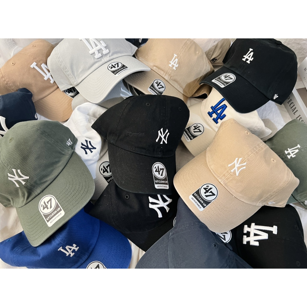 【MasCool】47BRAND 老帽 帽子 鴨舌帽 洋基帽  NY LA 棒球帽 老帽 New Era