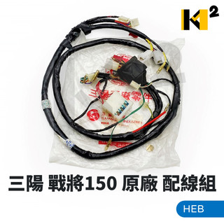 材料王⭐三陽 戰將150 悍將FIGHTER 4V HEB 原廠 主配線 配線組 全車配線 配線