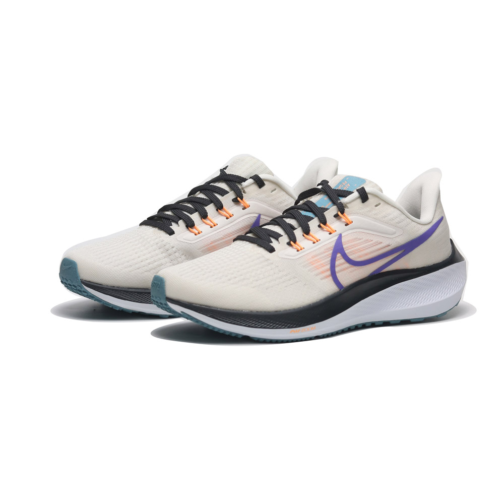 NIKE 慢跑鞋 AIR ZOOM PEGASUS 39 米白 紫 女 DH4072-006