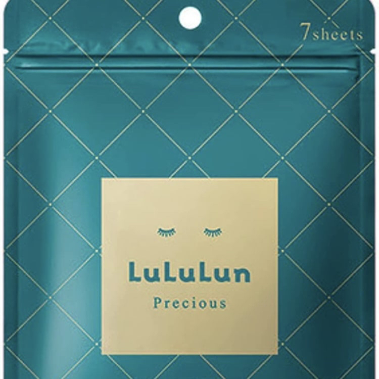 日本直送　面膜 LuLuLun Precious 7片裝 4KS（護膚型）很受日本女生歡迎！我也用！