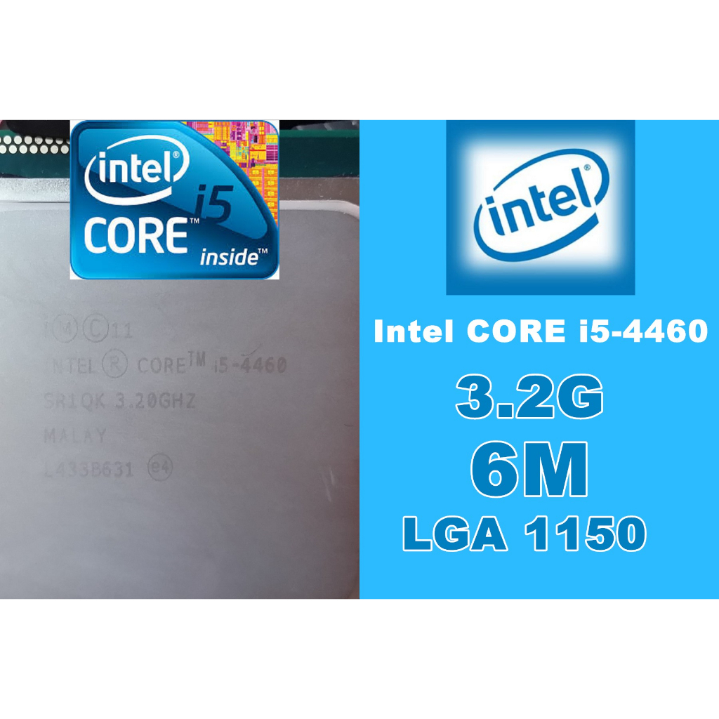 Intel i5-4460 4570 4590 CPU/1150腳位/4C4T/保固30天/實體店面/可面交