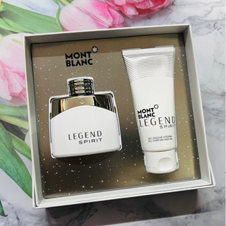 MONT LANC 萬寶龍 傳奇白朗峰 男性淡香水 禮盒 (淡香水 50ml+沐浴膠100ml)