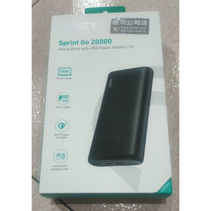 AUKEY Essential 20000mAh (PB-Y37) 65W PD快充 行動電源/aukey pb-y37