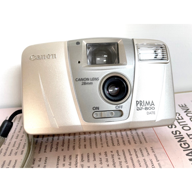 CANON PRIMA BF-800定焦28mm底片相機