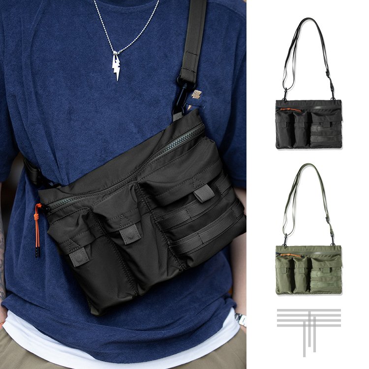 【TT404】🔥免運🔥山系戰術多口袋小包 側背包 腰包 包包