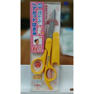 含稅發票全新日本製造Baby Green bell嬰幼兒用打薄剪刀.安全髮剪刀.指甲剪刀 使用時的注意事項: 安全髮剪刀