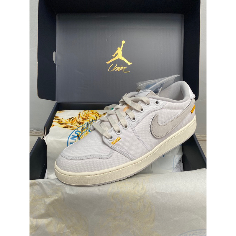 Air Jordan 1 x UNION LA AJKO white canvas