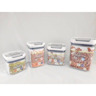 臺灣製 密封罐 防潮罐 Felli 方形優密儲物罐460ml/800ml/1000ml/1700ml 密封保鮮盒 收納罐