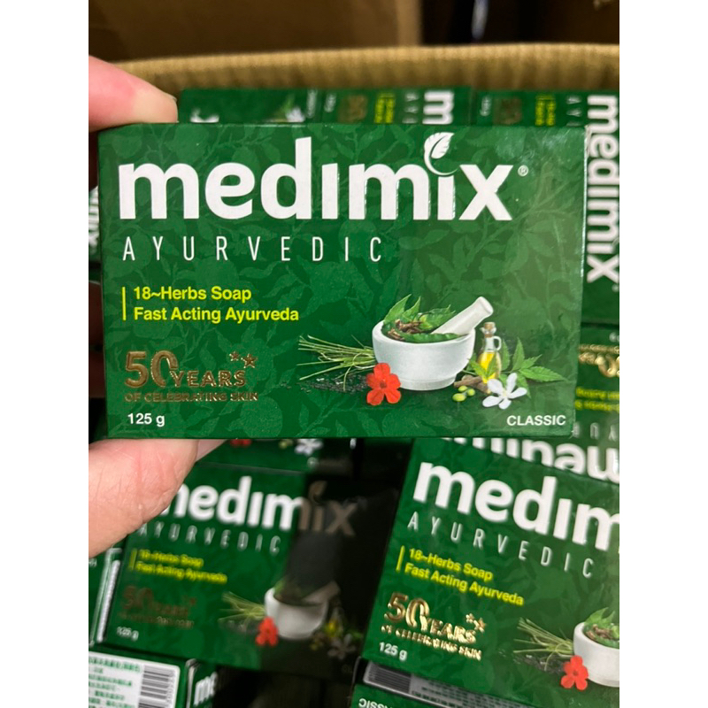 Medimix 印度皂 草本美膚皂  美肌皂 草本 深綠色 125g 香皂「即期品」