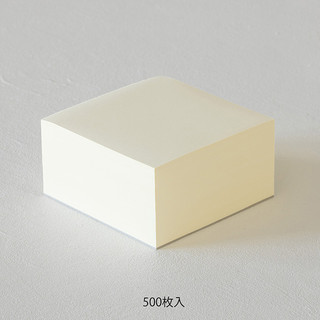 日本 MIDORI《MD Block Memo Pad 無黏性 便條紙磚》｜明進文房具