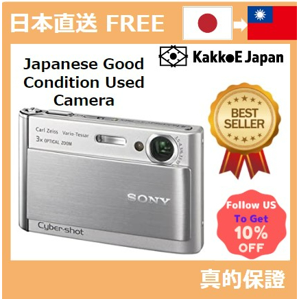 [日本直送][日本二手相机]索尼索尼索尼数码相机网络射击T70银DSC-T70-S