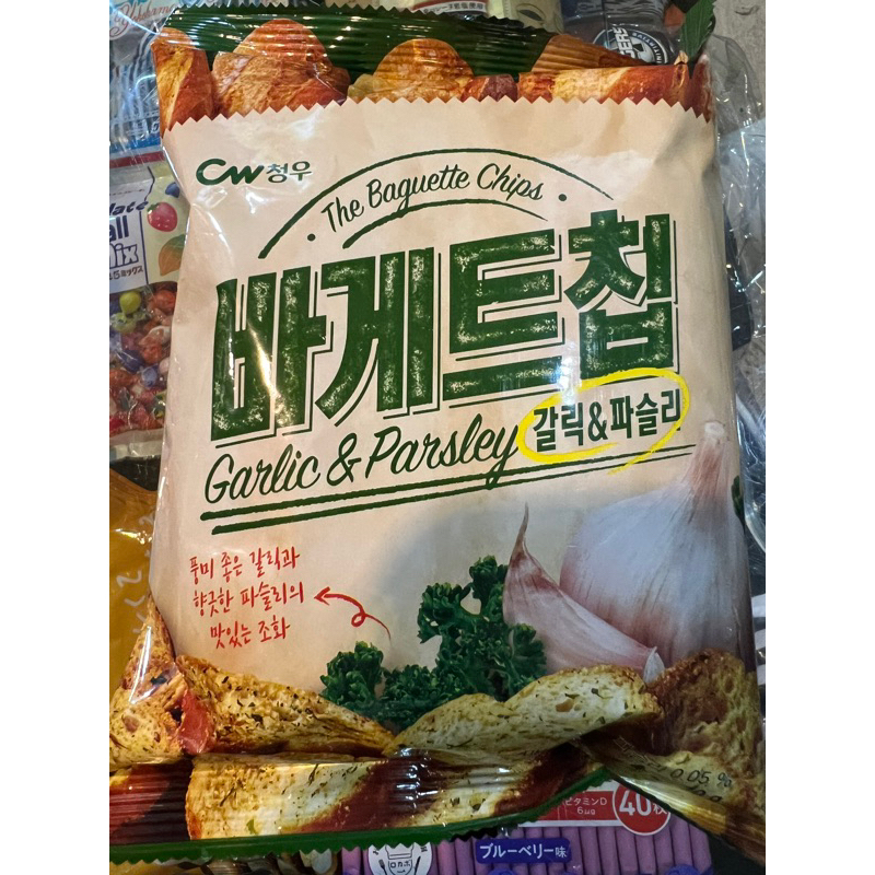 🌟韓國 🇰🇷CW 大蒜麵包餅乾 隨手包🌟