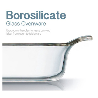 全新LOCK&LOCK Borosilicate 2L-LLG582樂扣樂扣 耐熱玻璃調理碗盤 烤盤 沙拉盤 烤雞盤