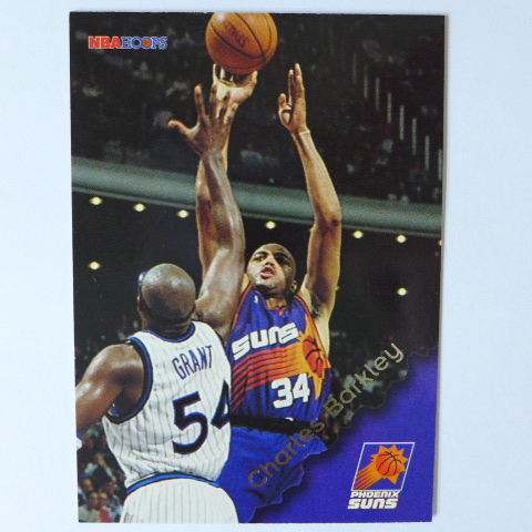 ~ Charles Barkley ~名人堂/惡漢/巴克利 1996年HOOPS.NBA籃球卡