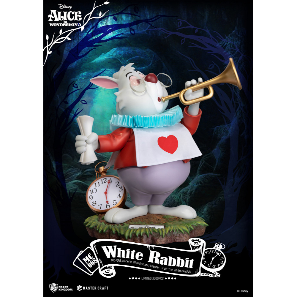 《野獸國》MC-068 愛麗絲夢遊仙境 極匠系列 白兔先生