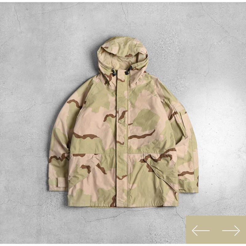 ECWCS Gore-tex PARKA 美軍公發沙色外套 古著 軍裝 公發外套