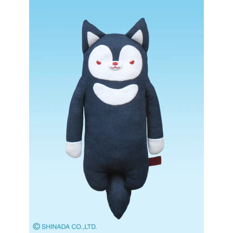 ［現貨］ SHINADA 日本正版 毛巾娃娃 fumofumo系列 娃娃 布偶 狼 吊飾 掛包 零錢包 雜物包