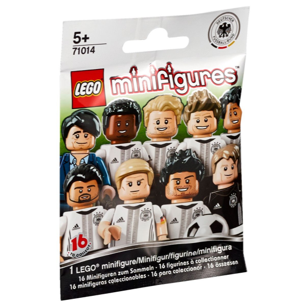 LEGO 樂高 71014 Deutscher Fussball-Bund 德國足球隊 人偶包 一套16隻
