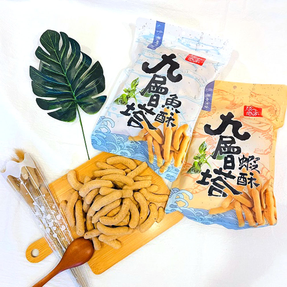 淡水底家 九層塔鮮(魚酥/蝦酥)150g【佳瑪】淡水魚酥